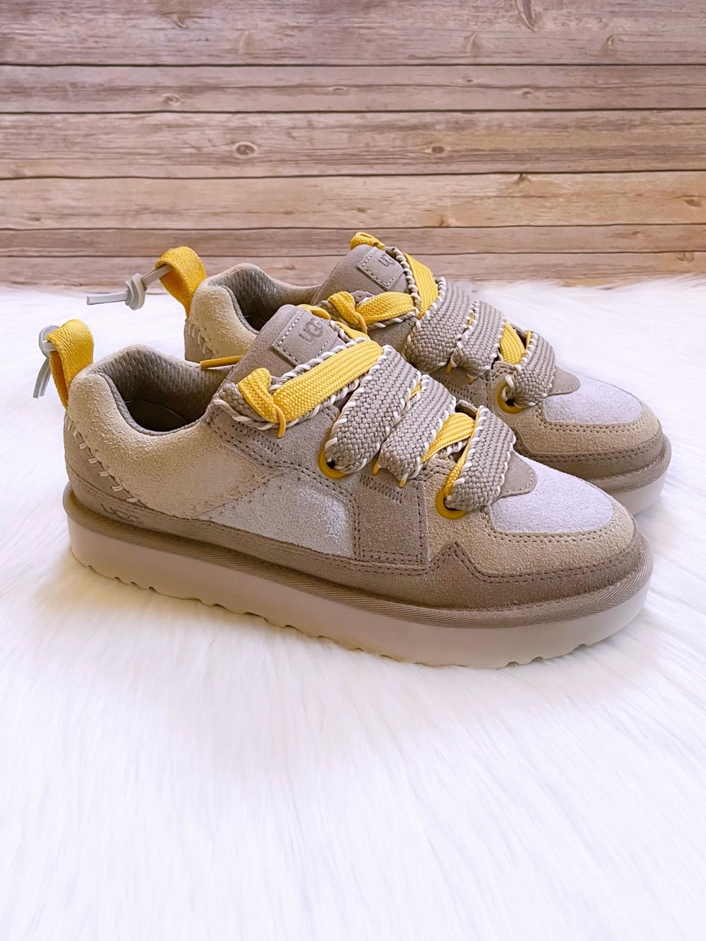 UGG Women’s Lo Lowmel Biarritz Suede Sneakers